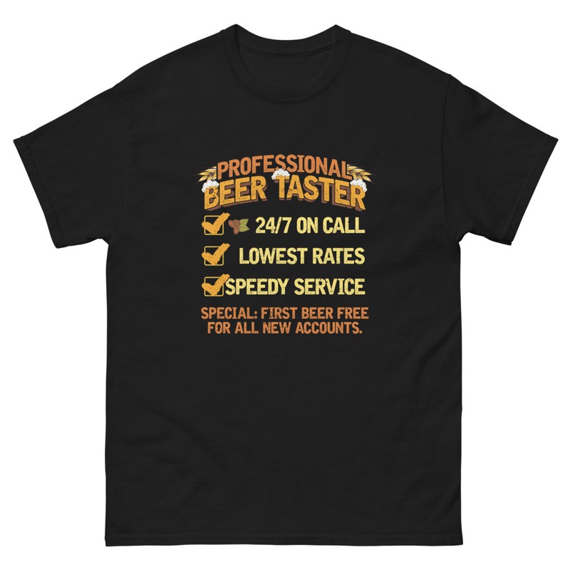 T-shirts: Professional Beer Taster Tee