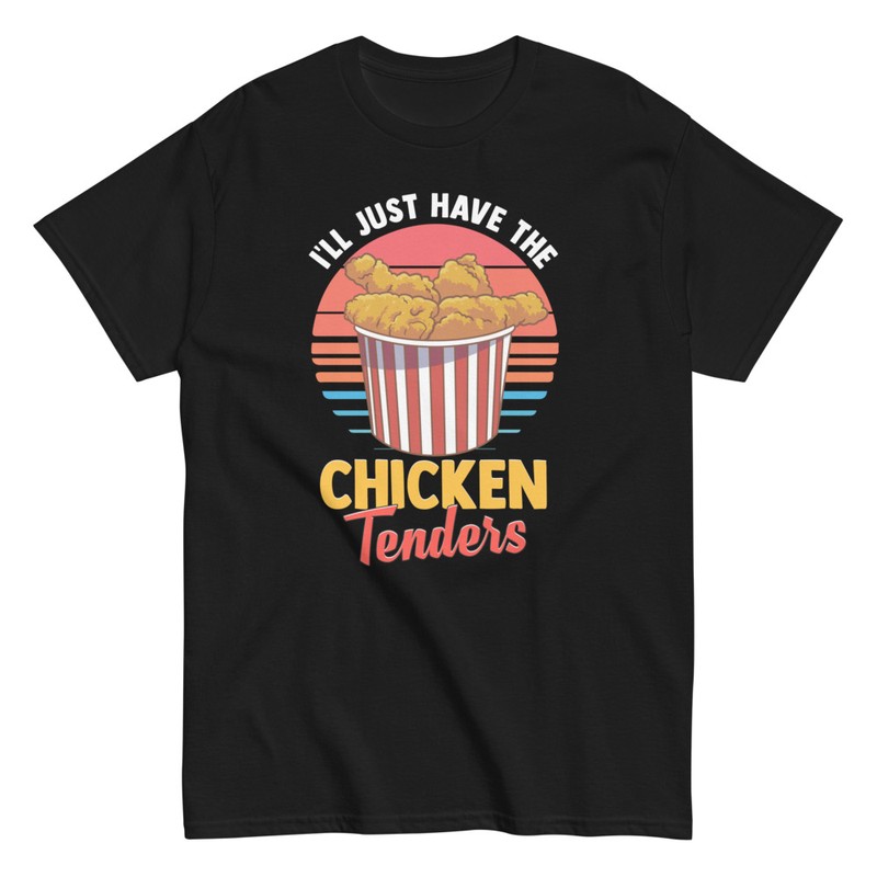 T-shirts: Chicken Tenders Humor Tee