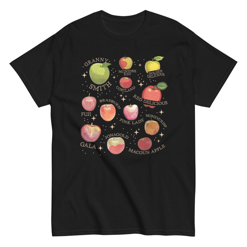 T-shirts: Apple Varieties