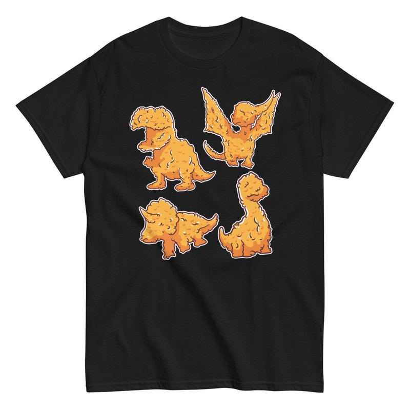 T-shirts: Funny Dinosaur Nuggets