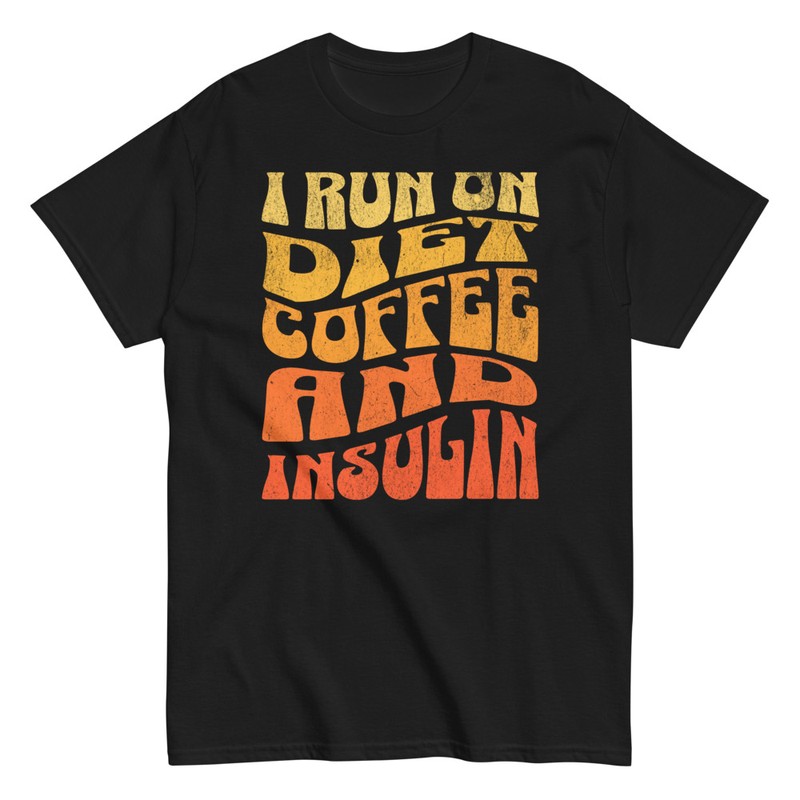 T-shirts: Funny Diabetes Coffee & Insulin Tee