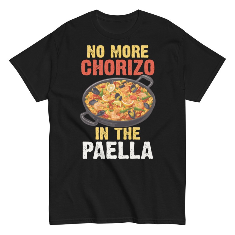 T-shirts: Funny Paella No Chorizo