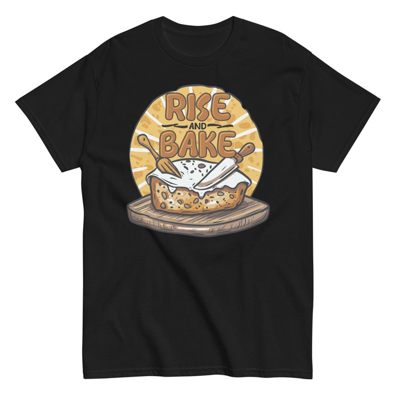 T-shirts: Rise and Bake Cake Humor