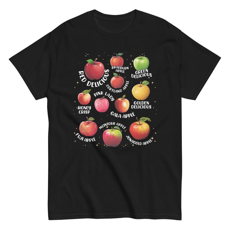 T-shirts: Apple Varieties