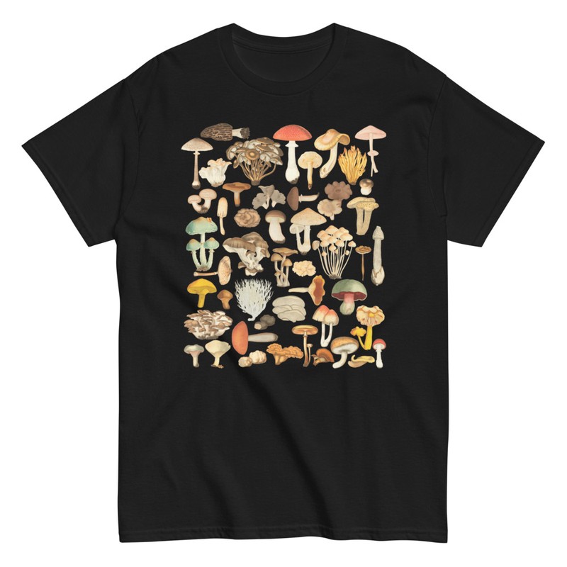 T-shirts: Mushroom Variety Mycology