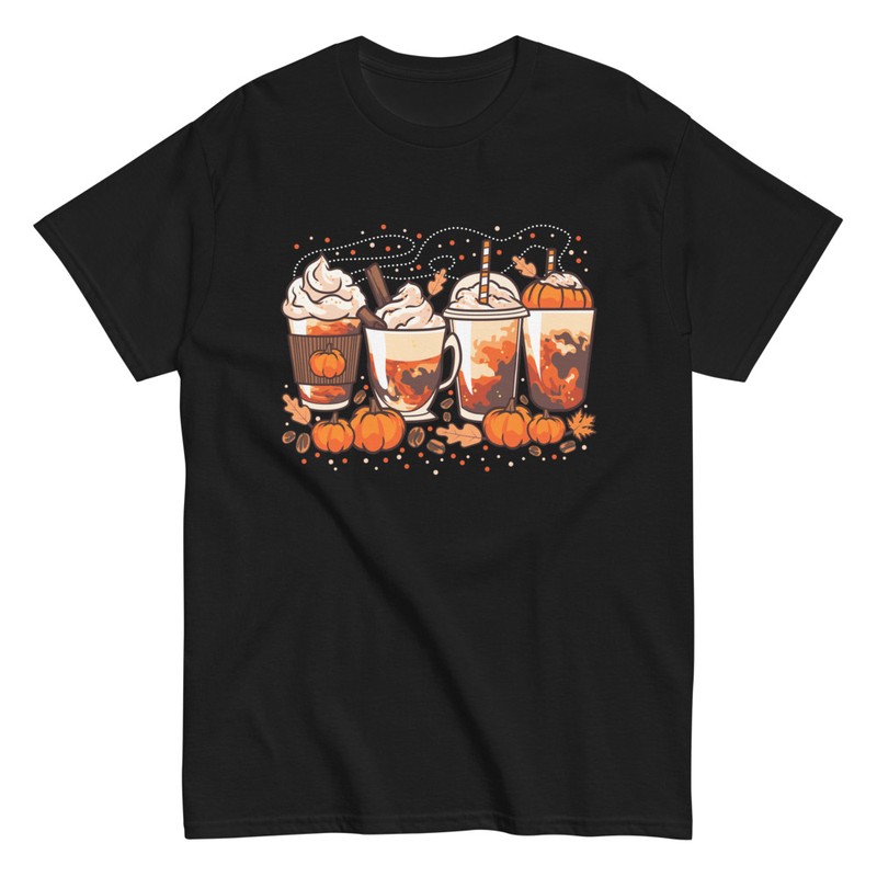 T-shirts: Halloween Autumn Coffees