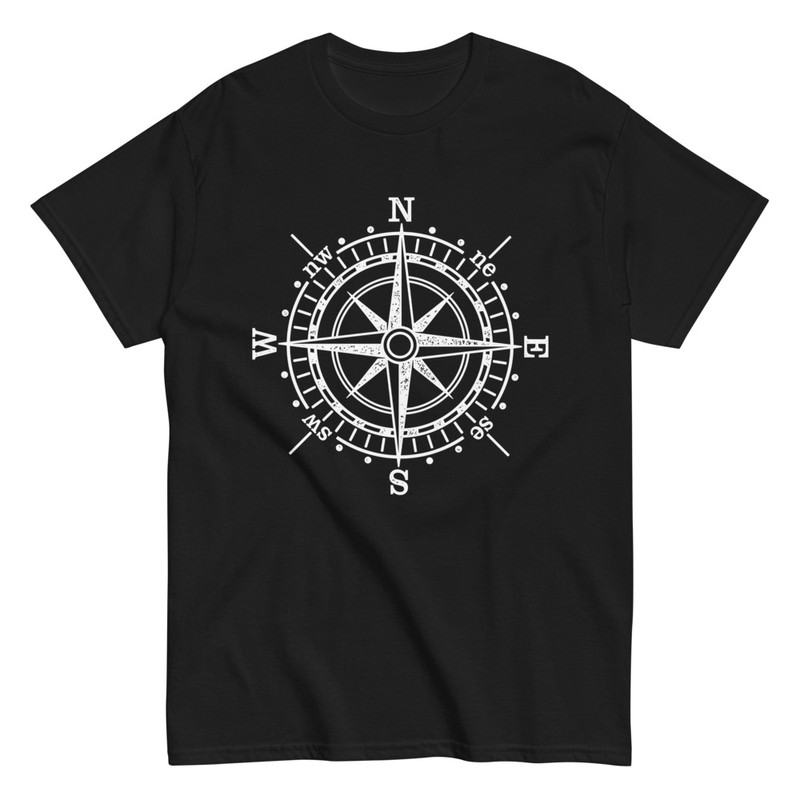 T-shirts: Compass Rose Design