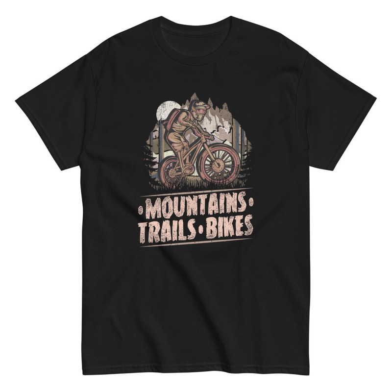 T-shirts: Mountains, Trails and Bikes