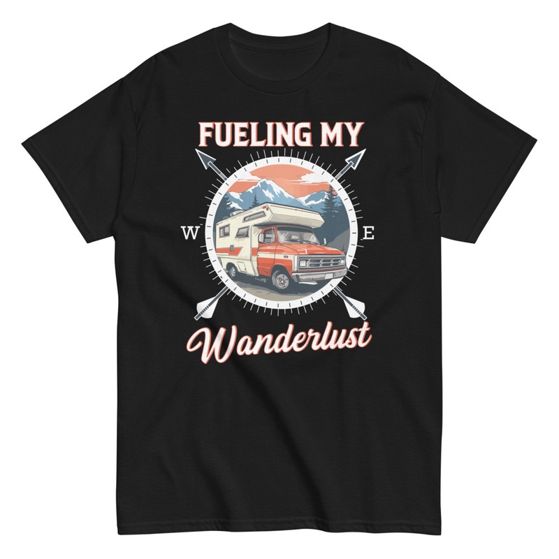 T-shirts: Wanderlust Adventure Motorhome