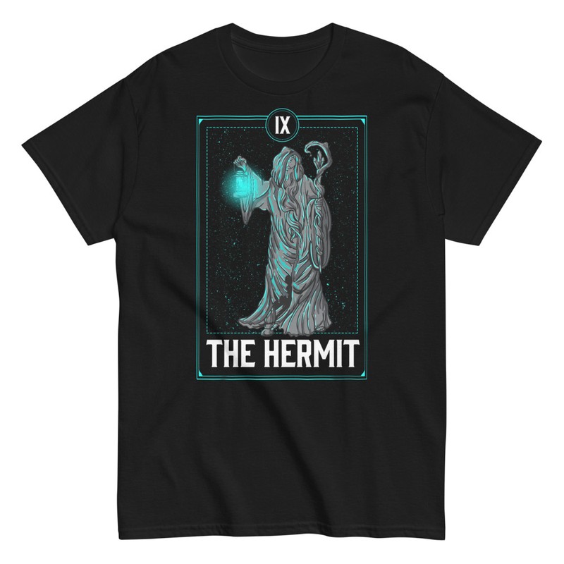 T-shirts: Tarot Card IX The Hermit Halloween
