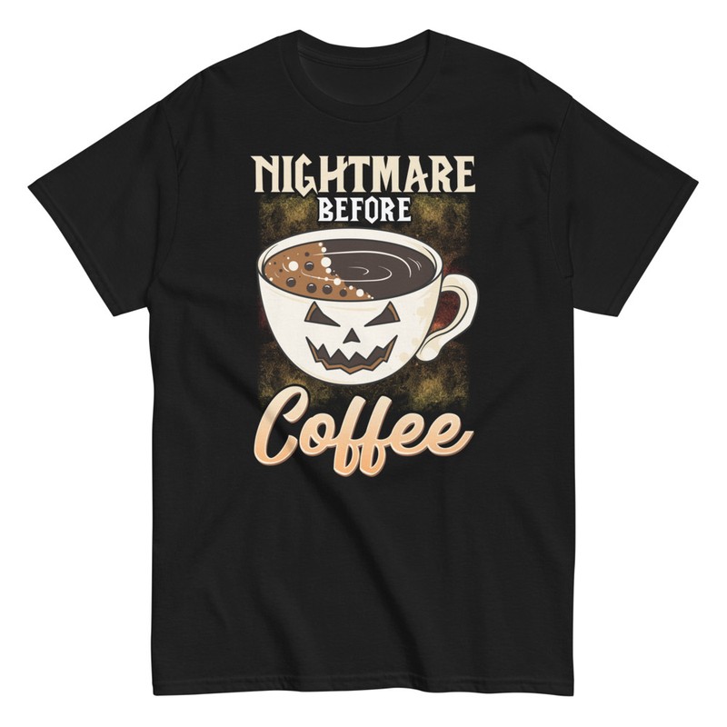 T-shirts: Nightmare Before Coffee Pumpkin Mug