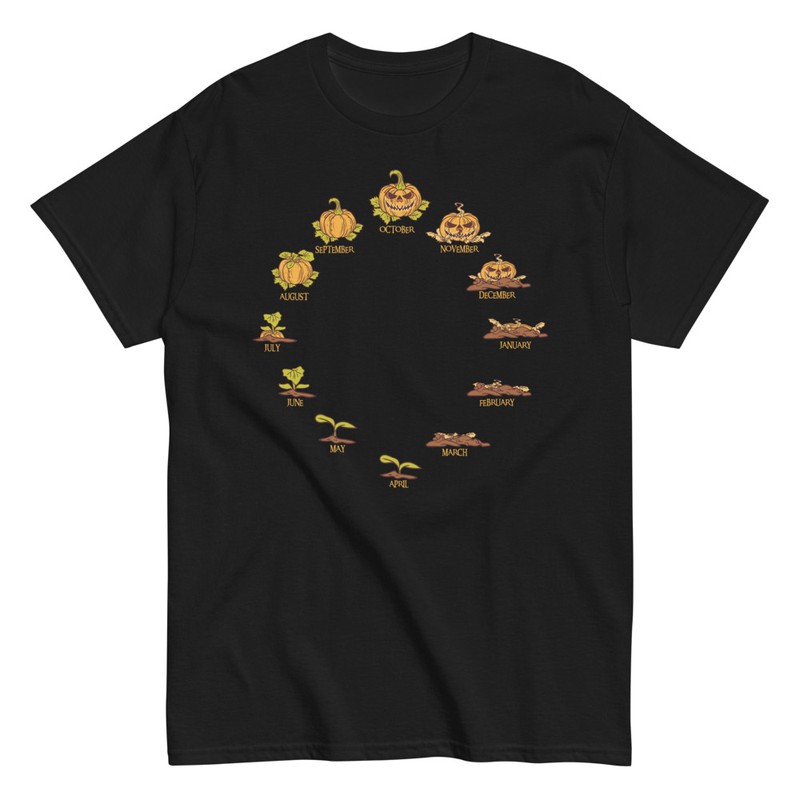 T-shirts: Pumpkin Life Cycle Halloween
