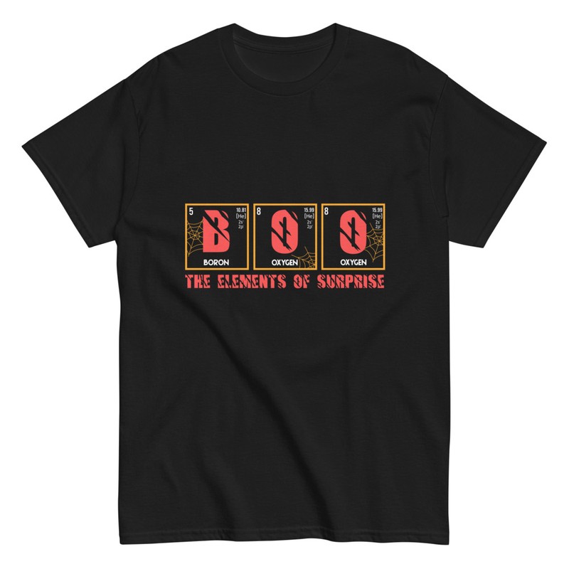 T-shirts: T-Shirt Boo Elements of Surprise