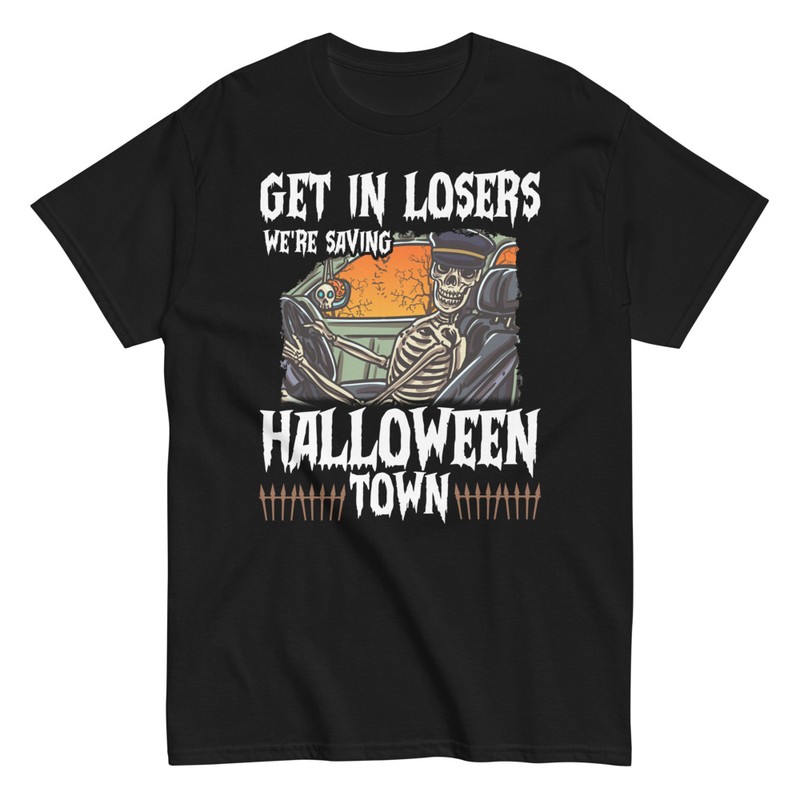 T-shirts: T-Shirt Halloweentown Get in Losers