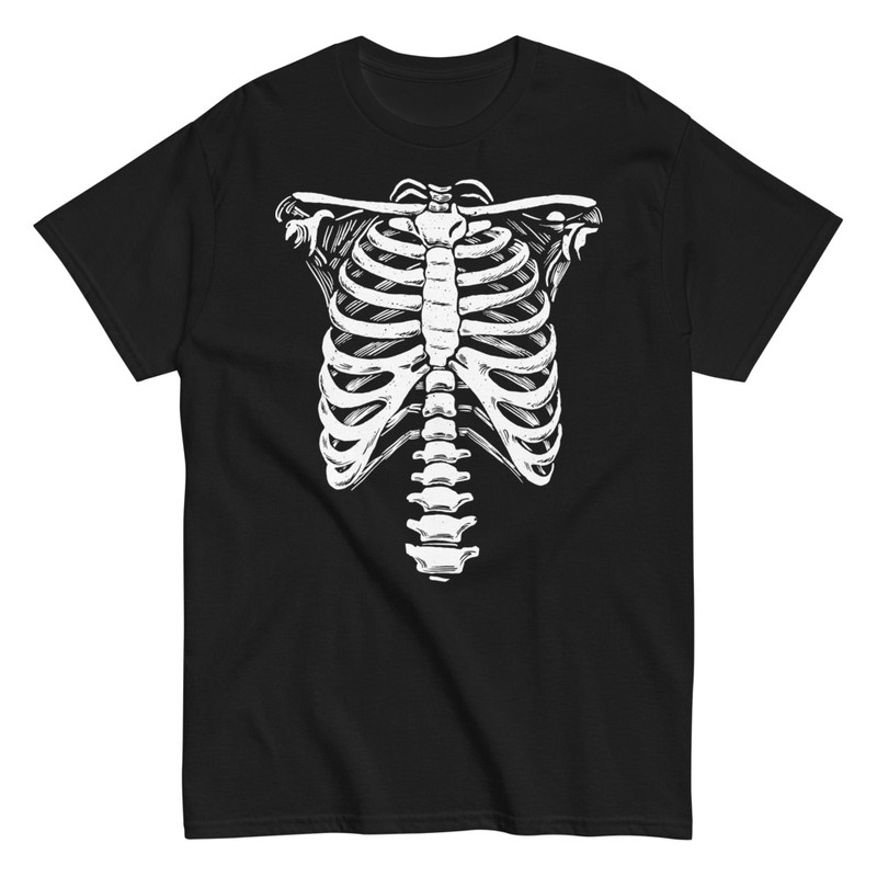 T-shirts: Skeleton T-Shirt for Halloween