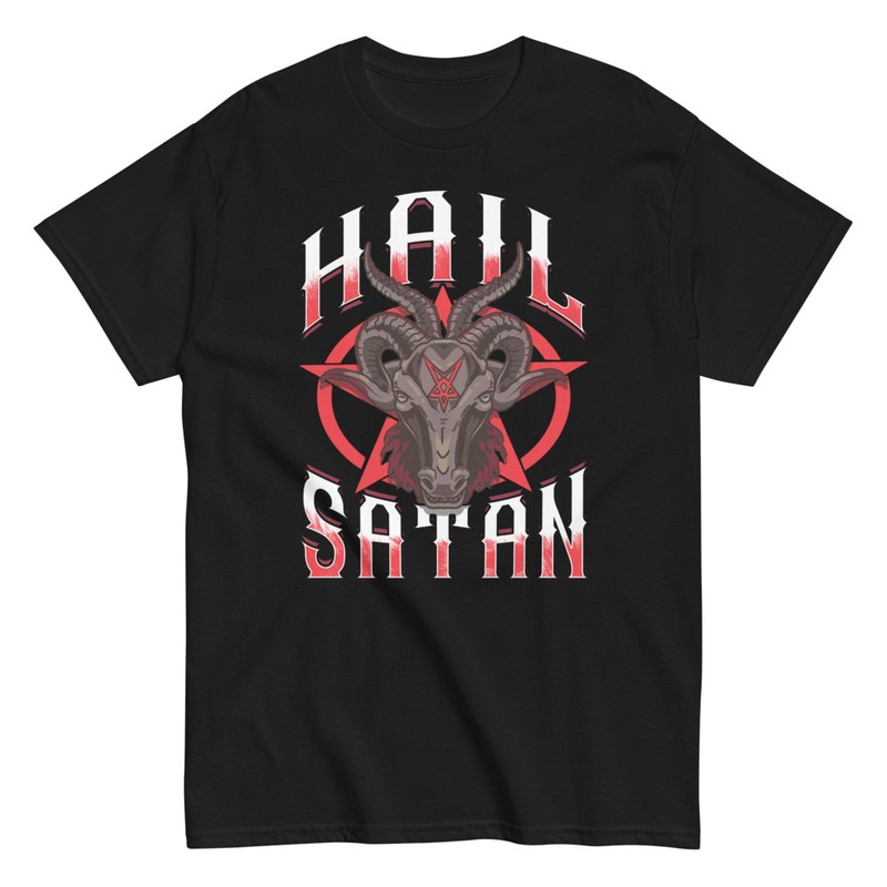 Hail Satan 3d, Satanic T Shirt, Satan Tshirt, Hail Satan Hail Satan 3d, Satanic T Shirt, Satan Tshirt, Hail Satan