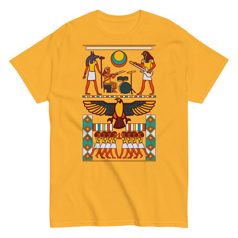 T-shirts: Rock Band Ancient Egypt Parody T-Shirt