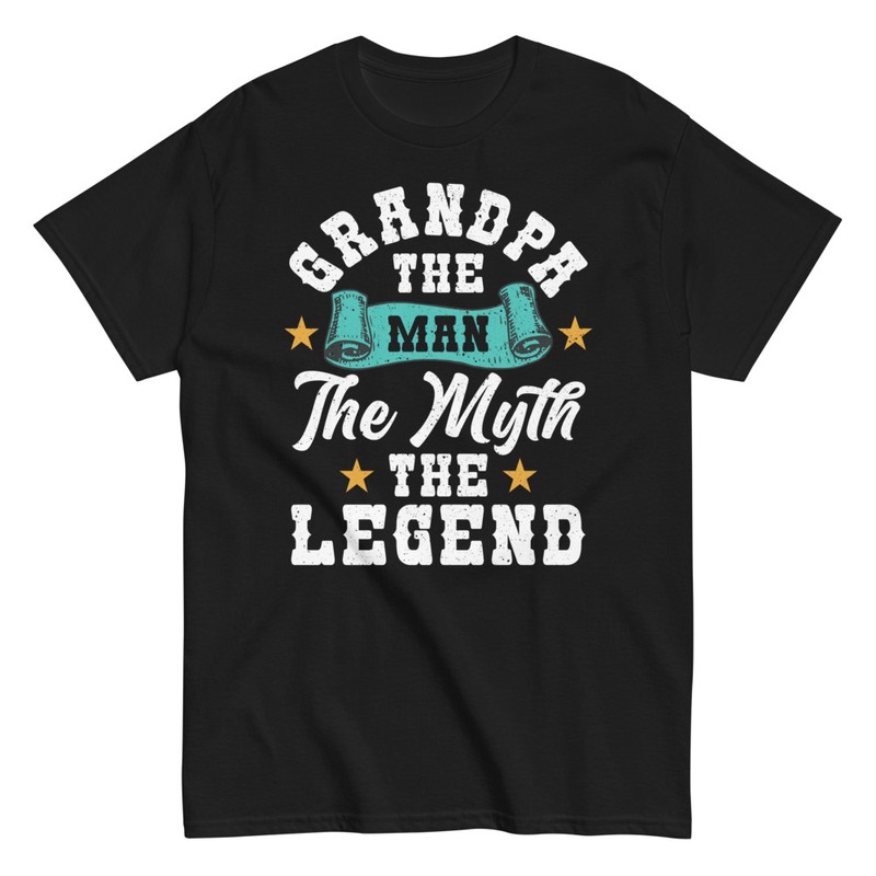 T-shirts: Grandpa The Man The Myth The Legend
