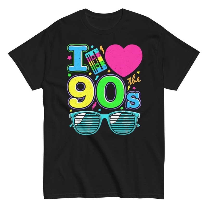 T-shirts: Love for the 90s