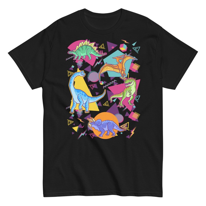 T-shirts: Fun 90s Dinosaurs