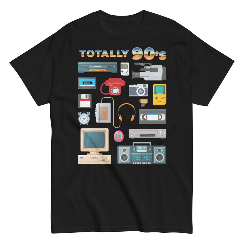 T-shirts: Totally 90s Electronic Devices
