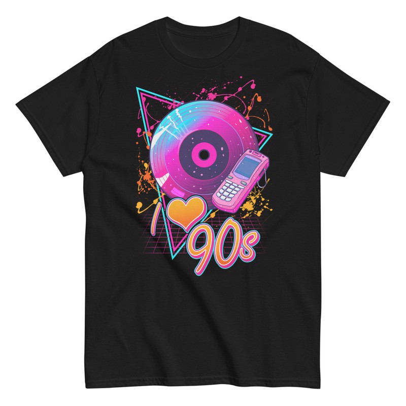 T-shirts: Love for the 90s