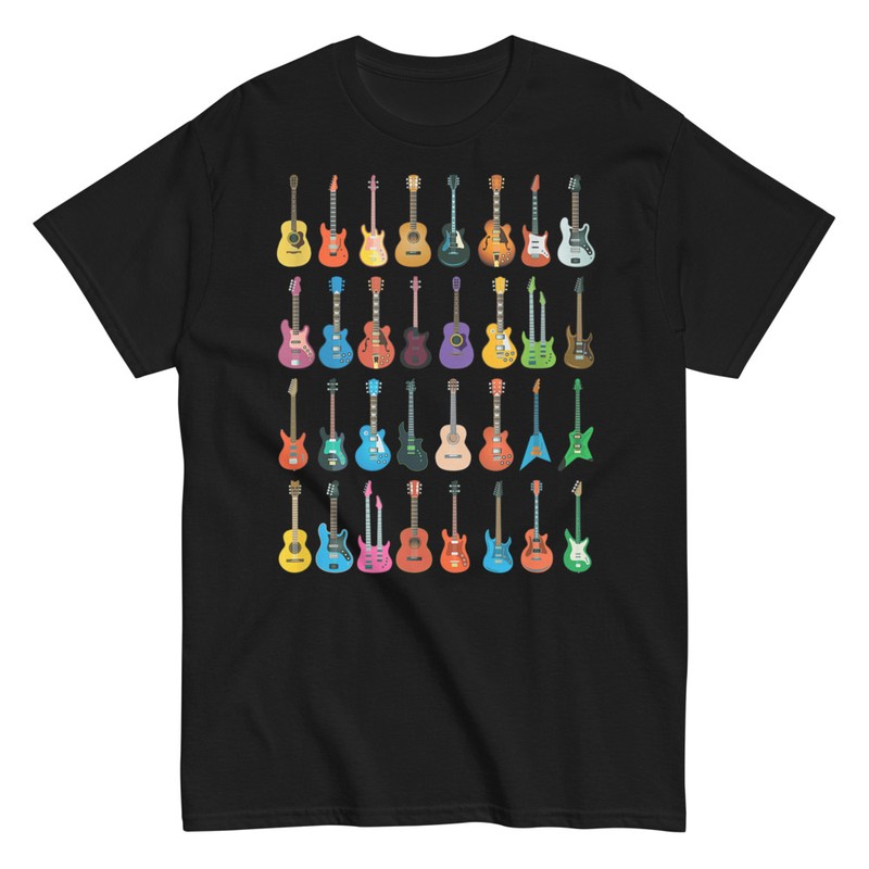 T-shirts: Rock Guitar Collection