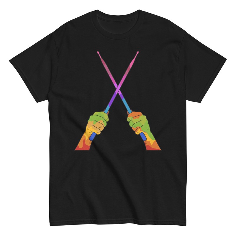 T-shirts: Creative Drummer Hands and Drumsticks
