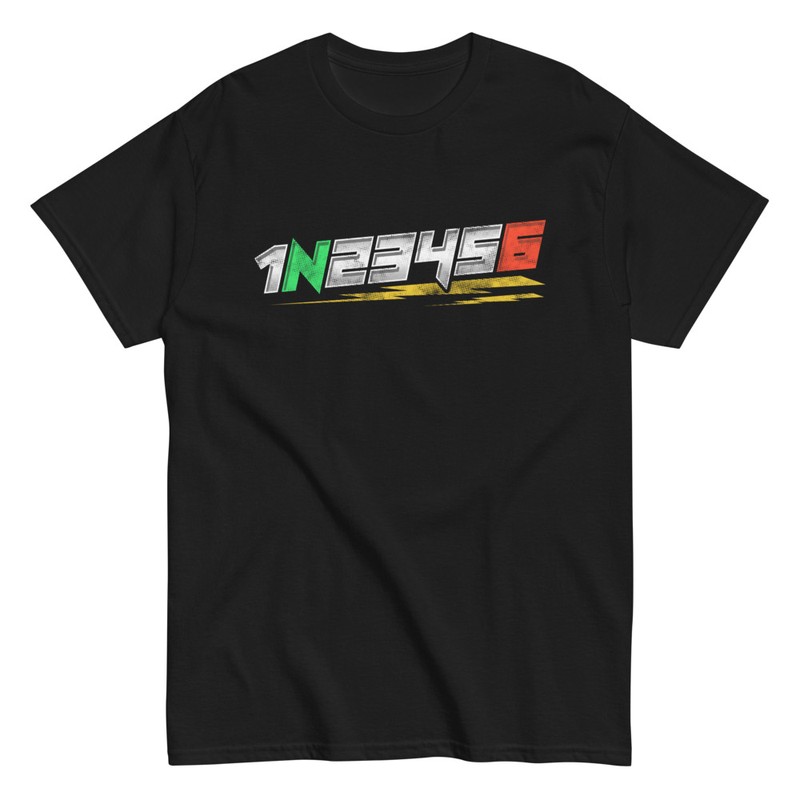 T-shirts: 1N23456 Motorcycle Gear Shift