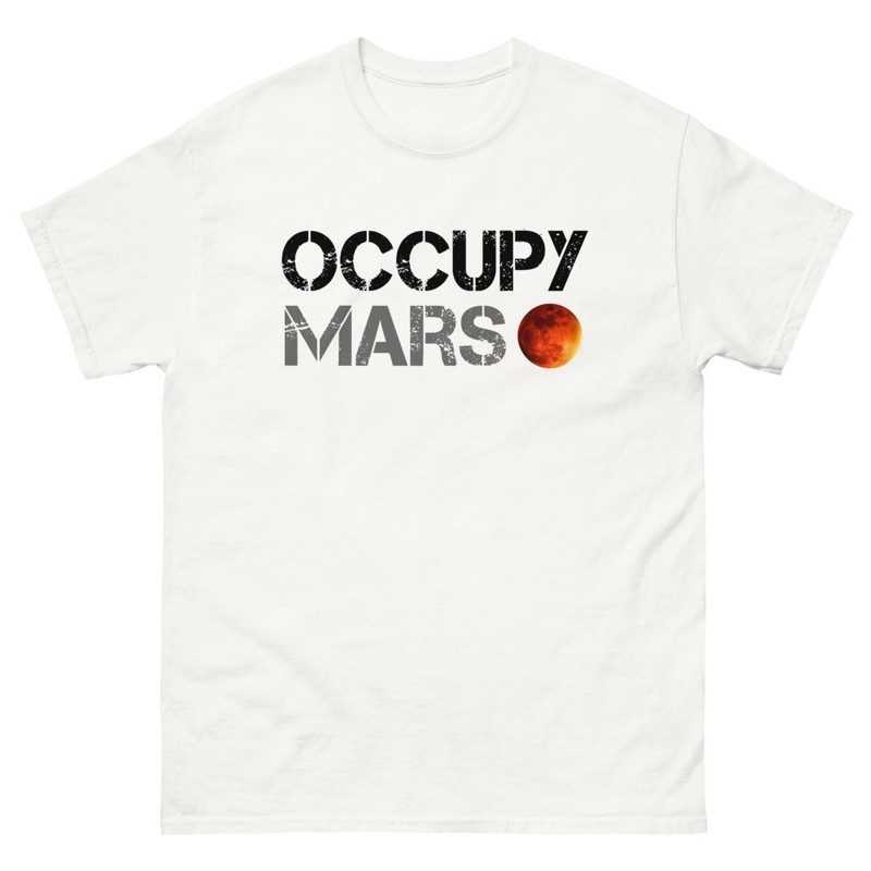 T-shirts: Occupy Mars Geek