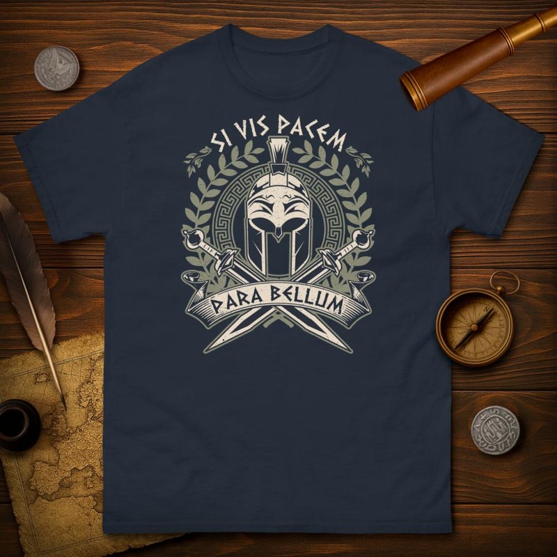 T-shirts: Spartan Si Vis Pacem Para Bellum