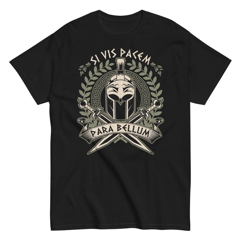 T-shirts: Spartan Si Vis Pacem Para Bellum