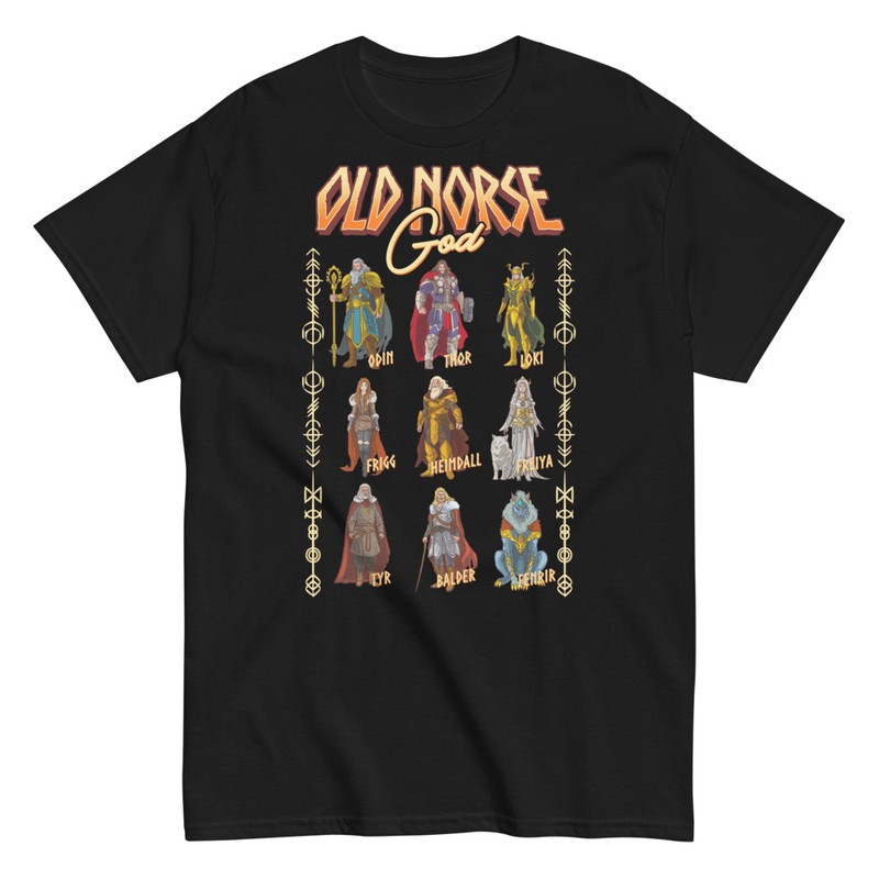 T-shirts: Norse Gods Collection