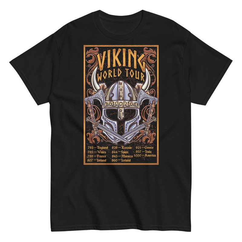 T-shirts: Viking World Tour