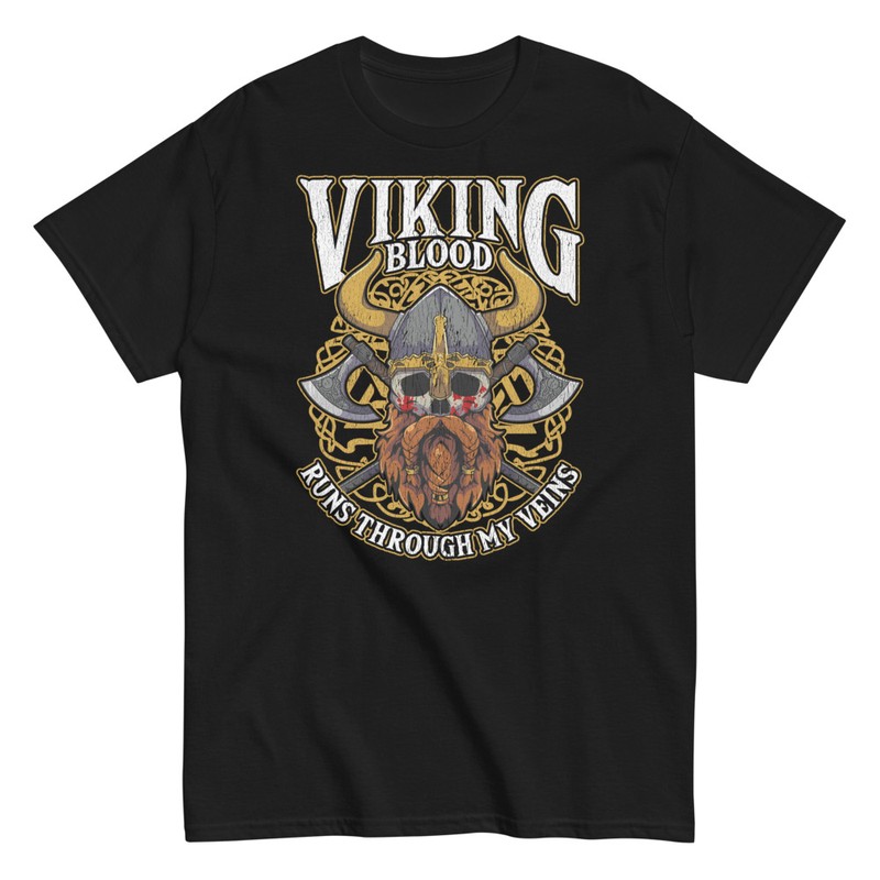 T-shirts: Viking Blood Runs Through My Veins