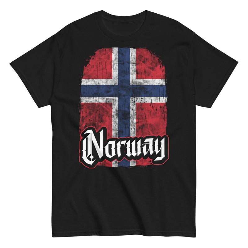 T-shirts: Norwegian Viking Flag