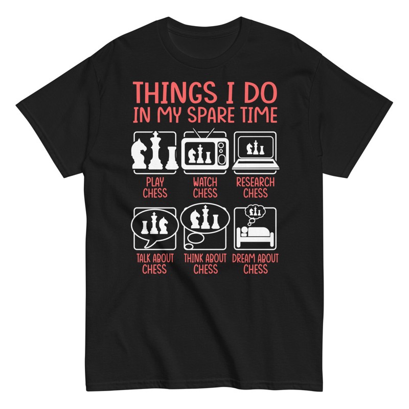 T-shirts: Chess Activities in Spare Time
