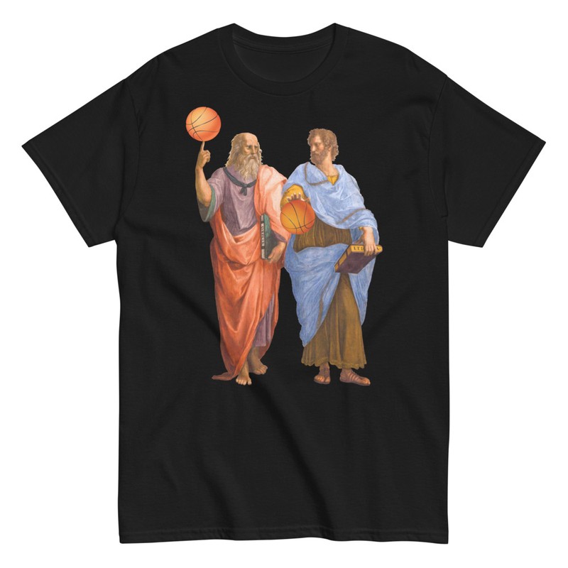 T-shirts: Philosophers with Basketballs