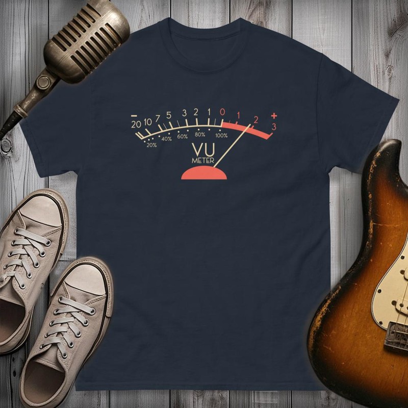 T-shirts: VU Meter Sound Rock
