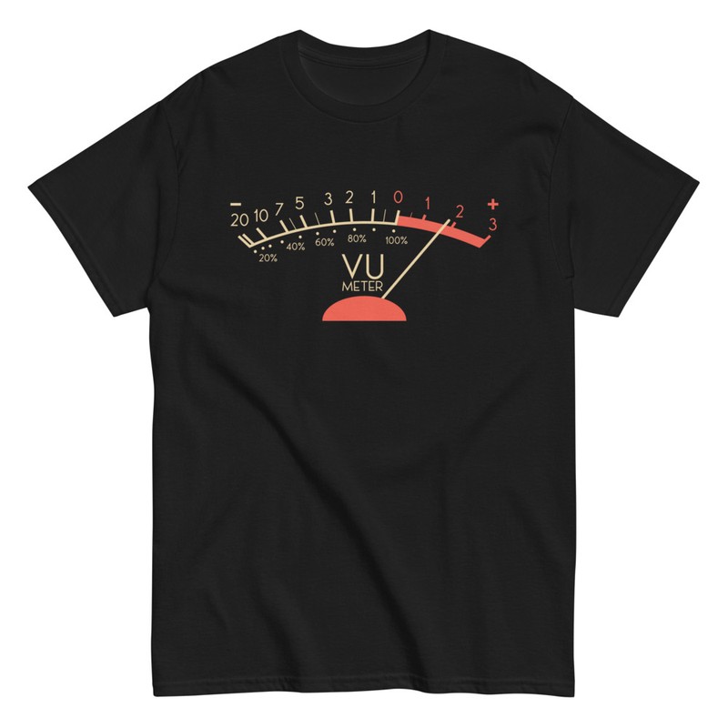 T-shirts: VU Meter Sound Rock