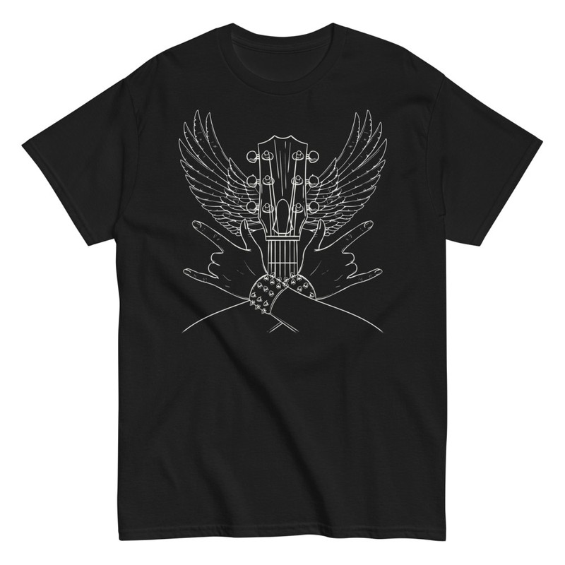 T-shirts: Winged Guitar Rocker