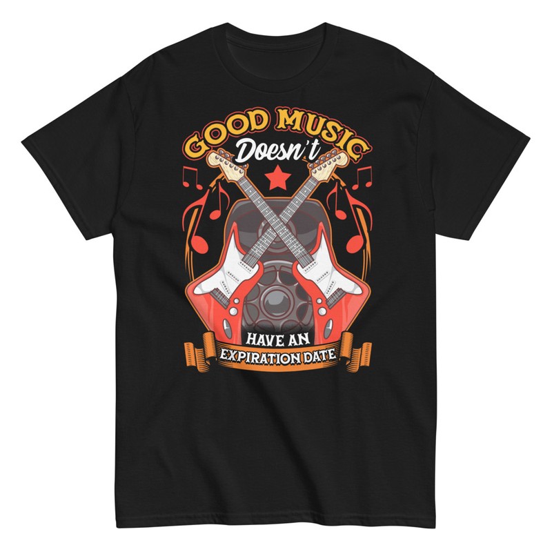 T-shirts: Rock Music Guitars
