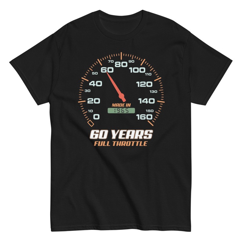 T-shirts: 60 Birthday Gift 60 Years Full Throttle