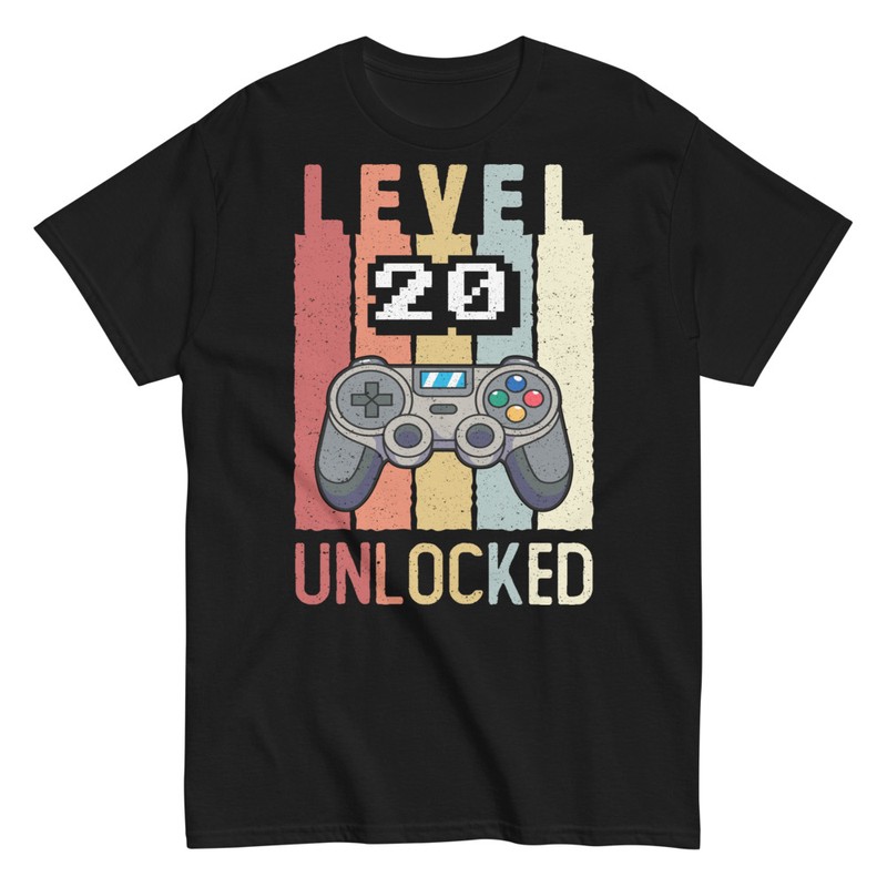 T-shirts: Level 20 Unlocked