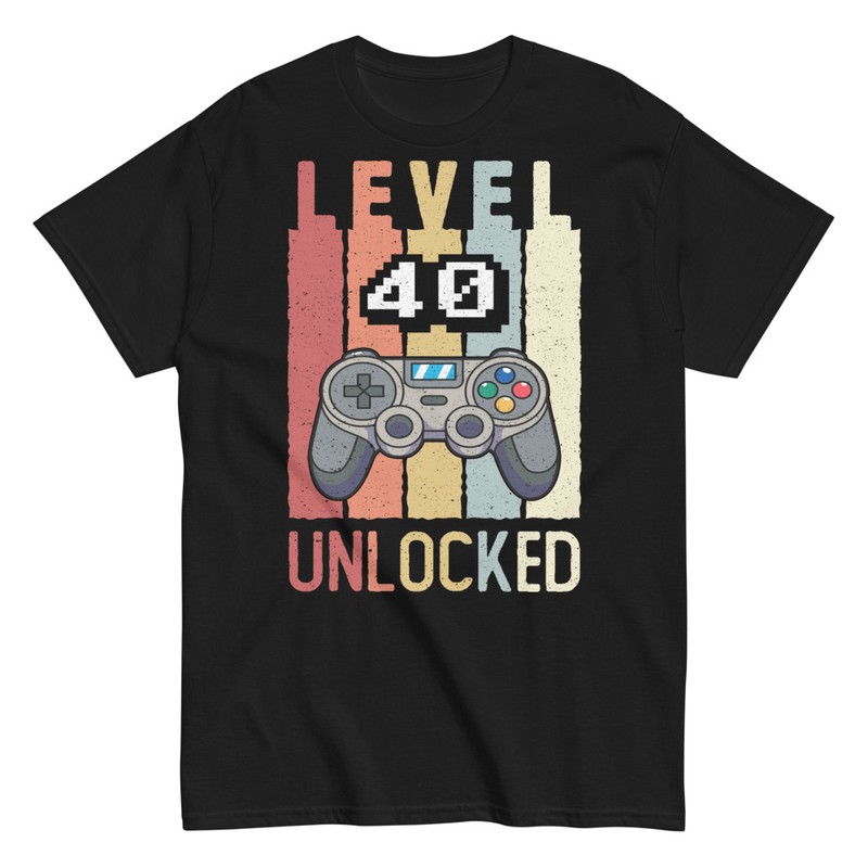 T-shirts: Level 40 Unlocked