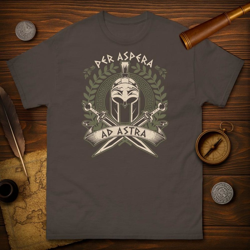 T-shirts: Per Aspera Ad Astra: Path to the Stars