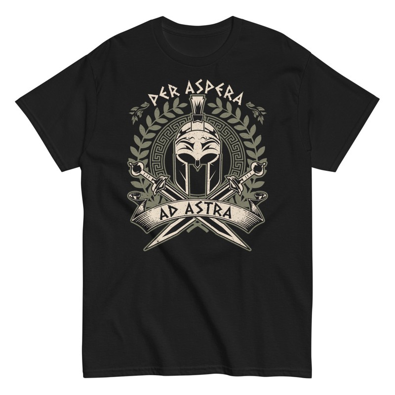 T-shirts: Per Aspera Ad Astra: Path to the Stars