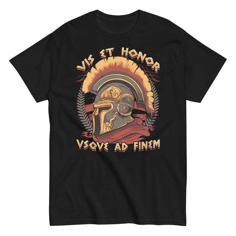T-shirts: Vis et Honor: Strength and Honor