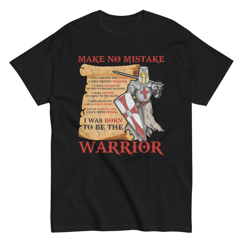 T-shirts: Make No Mistake: Templar Knight
