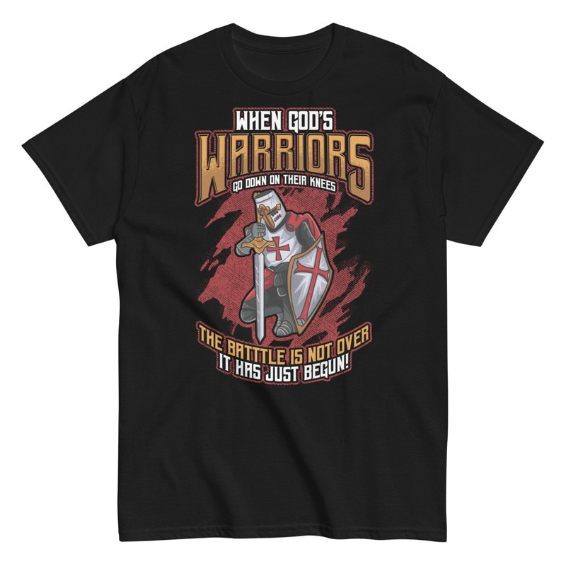 T-shirts: God's Warrior Templar Knight
